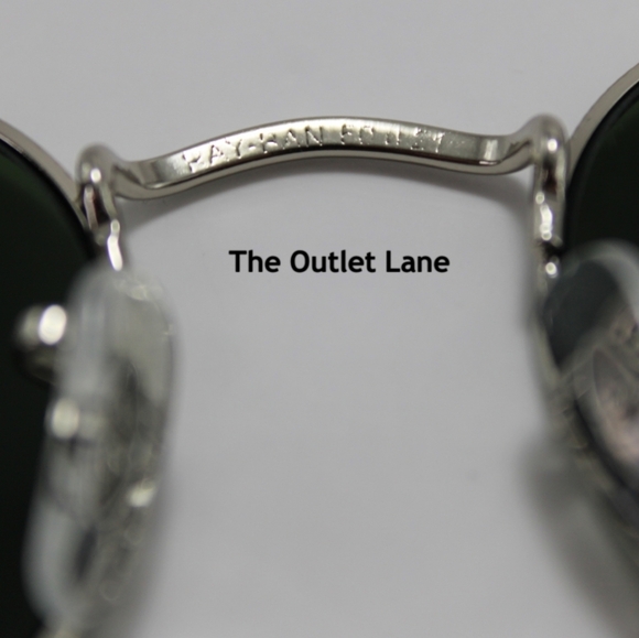 Model Display Ray-Ban Round Metal Silver Mirror RB3447 - Picture 11 of 16